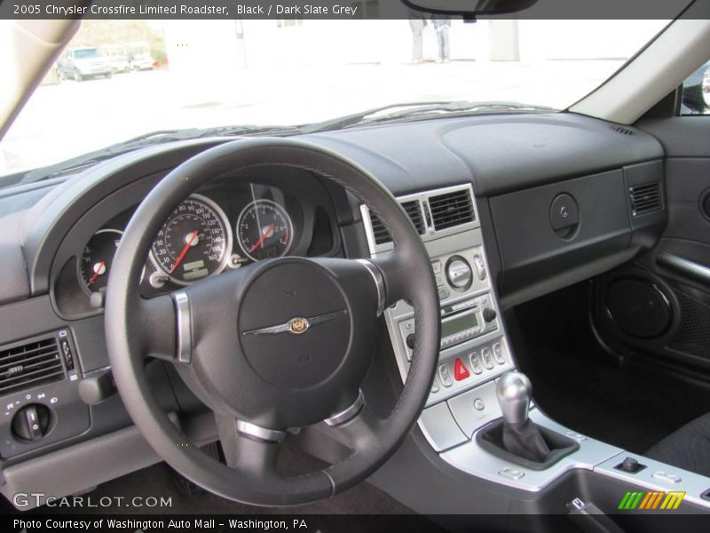 Black / Dark Slate Grey 2005 Chrysler Crossfire Limited Roadster