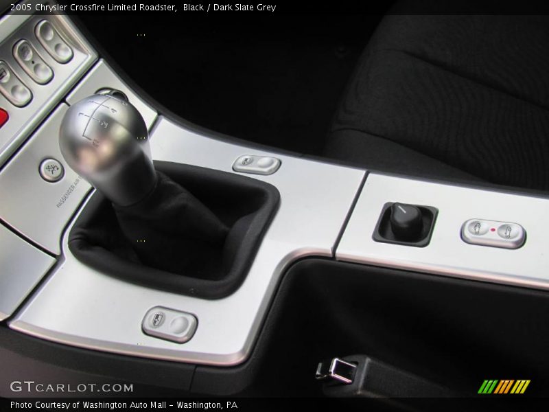 Black / Dark Slate Grey 2005 Chrysler Crossfire Limited Roadster