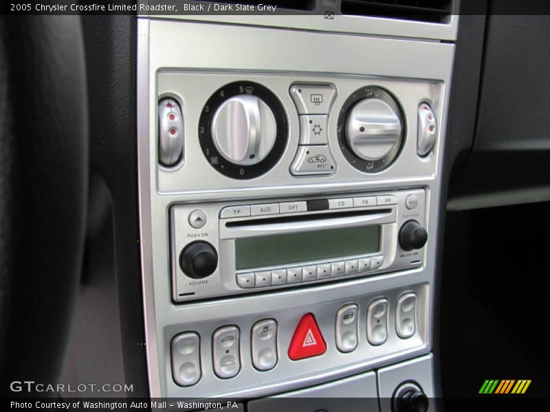 Black / Dark Slate Grey 2005 Chrysler Crossfire Limited Roadster