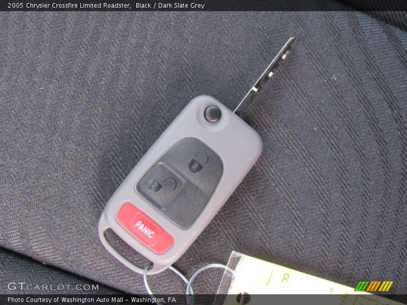 Black / Dark Slate Grey 2005 Chrysler Crossfire Limited Roadster