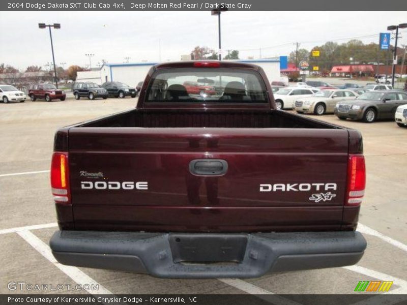 Deep Molten Red Pearl / Dark Slate Gray 2004 Dodge Dakota SXT Club Cab 4x4