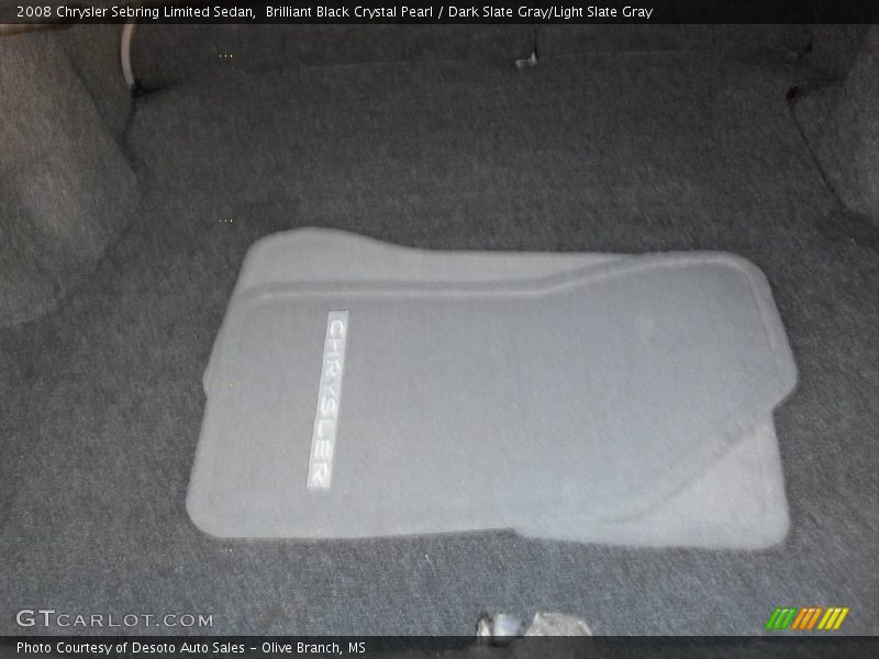 Brilliant Black Crystal Pearl / Dark Slate Gray/Light Slate Gray 2008 Chrysler Sebring Limited Sedan