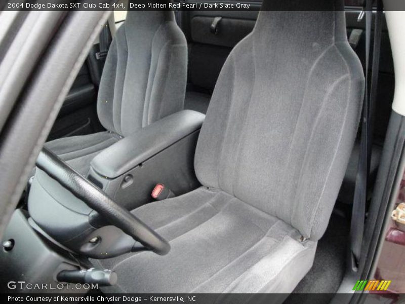 Deep Molten Red Pearl / Dark Slate Gray 2004 Dodge Dakota SXT Club Cab 4x4