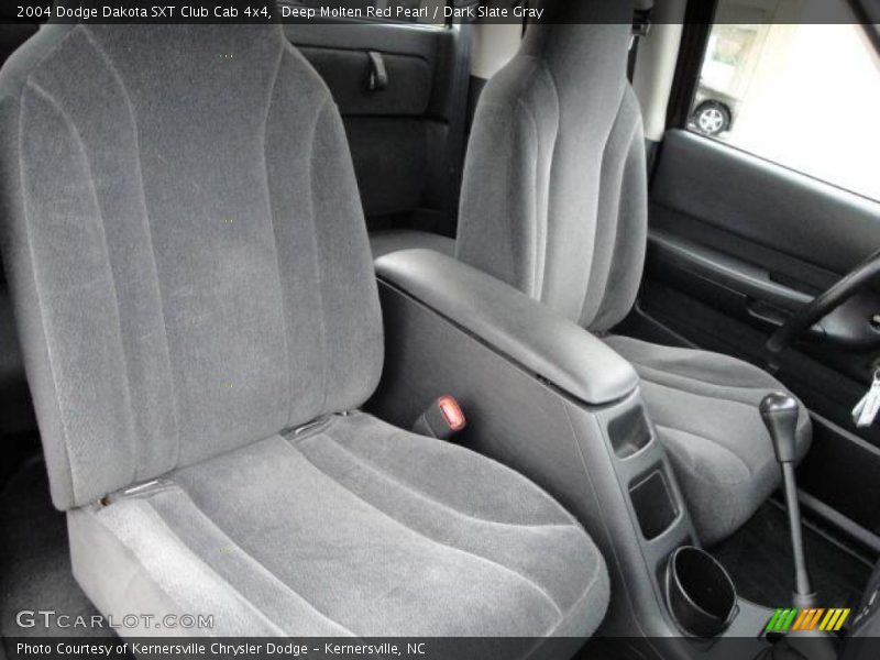 Deep Molten Red Pearl / Dark Slate Gray 2004 Dodge Dakota SXT Club Cab 4x4