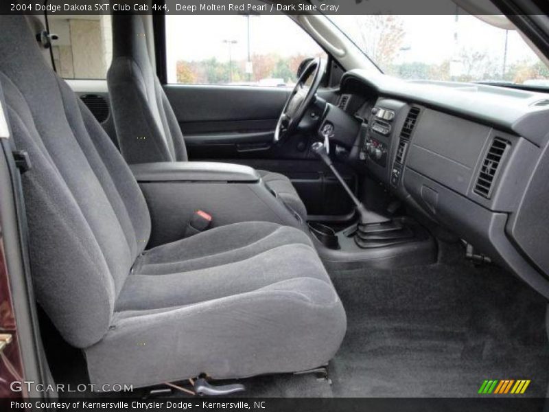 Deep Molten Red Pearl / Dark Slate Gray 2004 Dodge Dakota SXT Club Cab 4x4