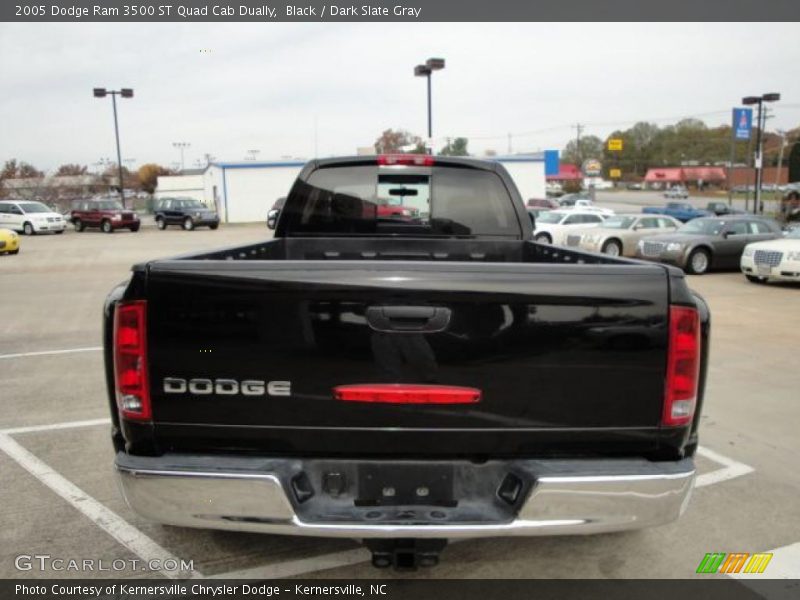 Black / Dark Slate Gray 2005 Dodge Ram 3500 ST Quad Cab Dually