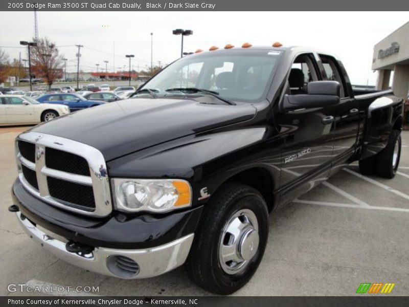 Black / Dark Slate Gray 2005 Dodge Ram 3500 ST Quad Cab Dually