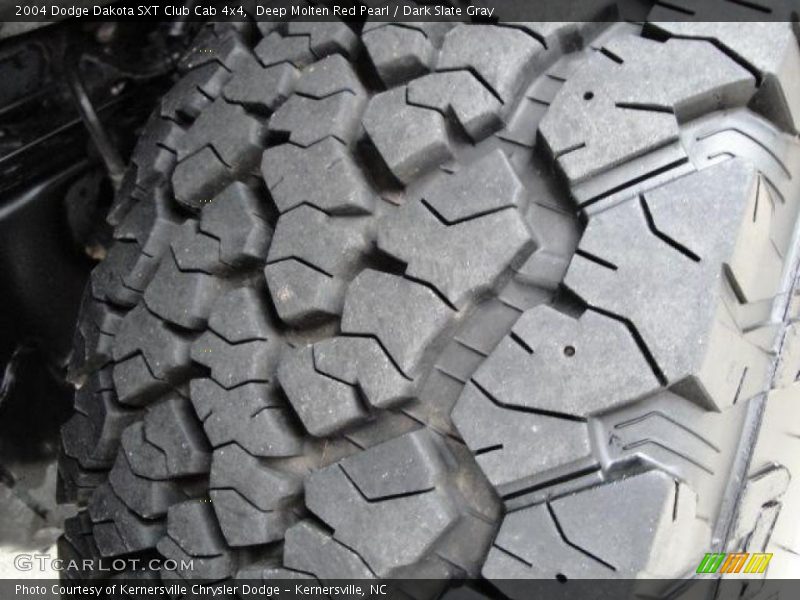 Deep Molten Red Pearl / Dark Slate Gray 2004 Dodge Dakota SXT Club Cab 4x4