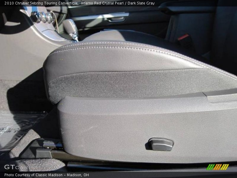 Inferno Red Crystal Pearl / Dark Slate Gray 2010 Chrysler Sebring Touring Convertible