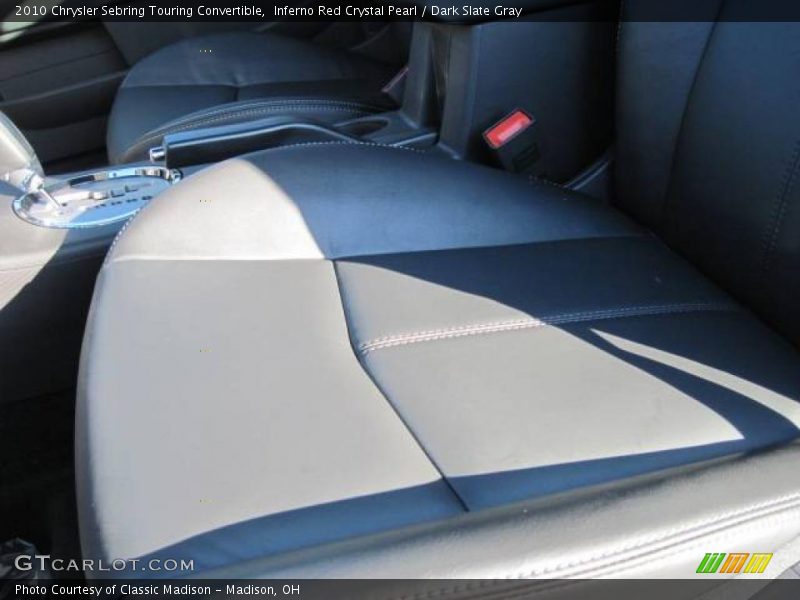Inferno Red Crystal Pearl / Dark Slate Gray 2010 Chrysler Sebring Touring Convertible