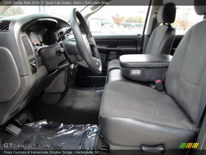 Black / Dark Slate Gray 2005 Dodge Ram 3500 ST Quad Cab Dually