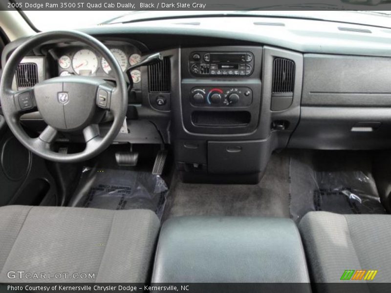 Black / Dark Slate Gray 2005 Dodge Ram 3500 ST Quad Cab Dually