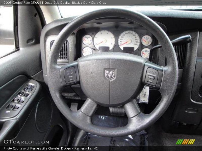 Black / Dark Slate Gray 2005 Dodge Ram 3500 ST Quad Cab Dually