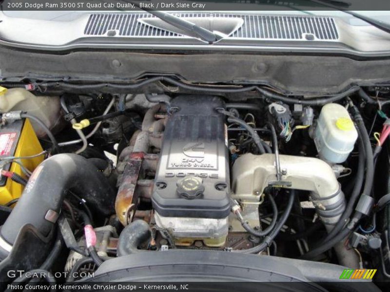 Black / Dark Slate Gray 2005 Dodge Ram 3500 ST Quad Cab Dually