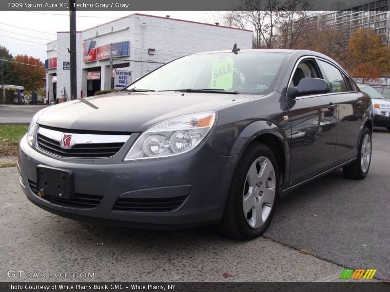 Techno Gray / Gray 2009 Saturn Aura XE