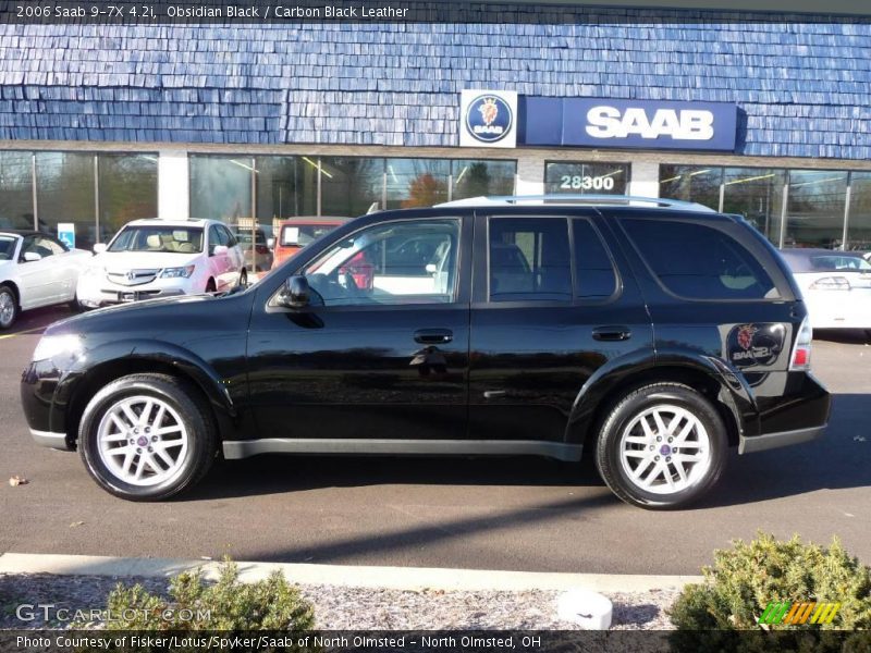 Obsidian Black / Carbon Black Leather 2006 Saab 9-7X 4.2i