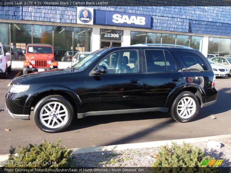 Obsidian Black / Carbon Black Leather 2006 Saab 9-7X 4.2i