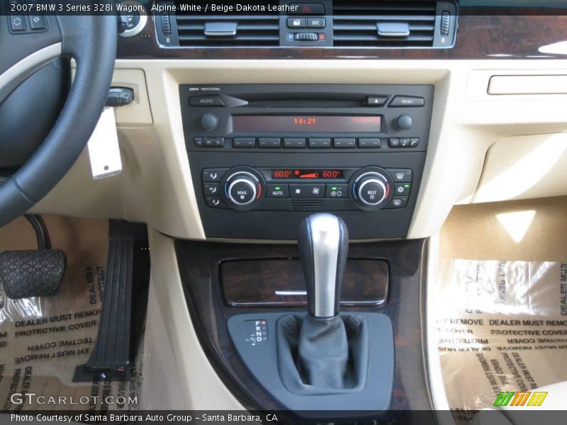 Alpine White / Beige Dakota Leather 2007 BMW 3 Series 328i Wagon