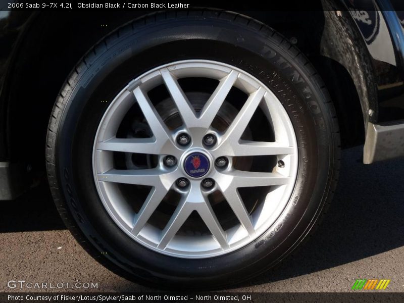 Obsidian Black / Carbon Black Leather 2006 Saab 9-7X 4.2i