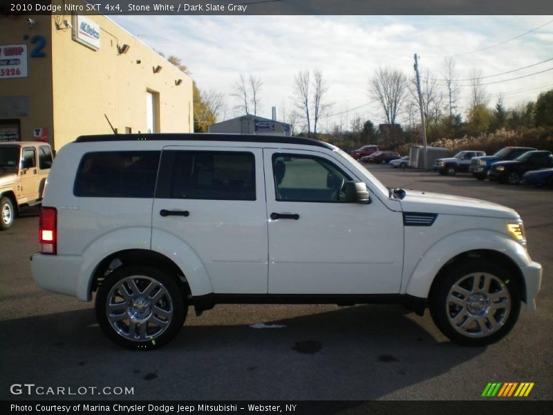 Stone White / Dark Slate Gray 2010 Dodge Nitro SXT 4x4