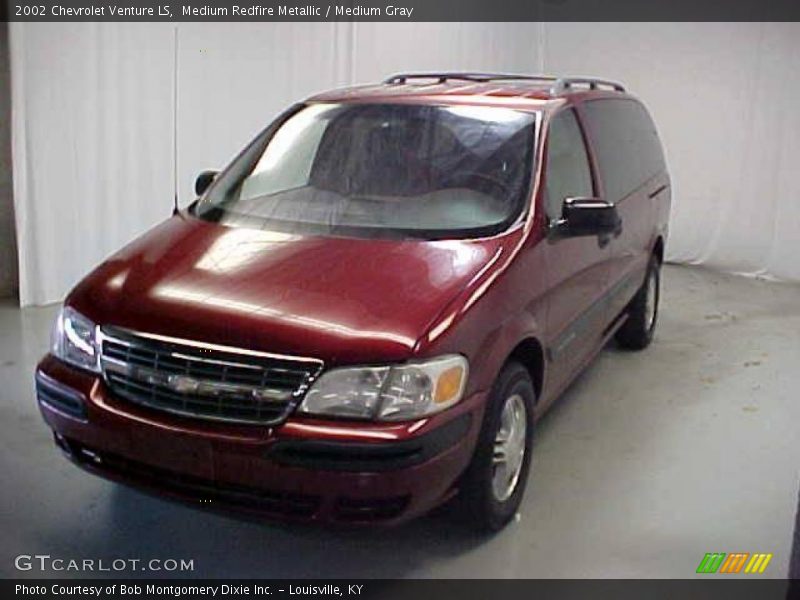Medium Redfire Metallic / Medium Gray 2002 Chevrolet Venture LS