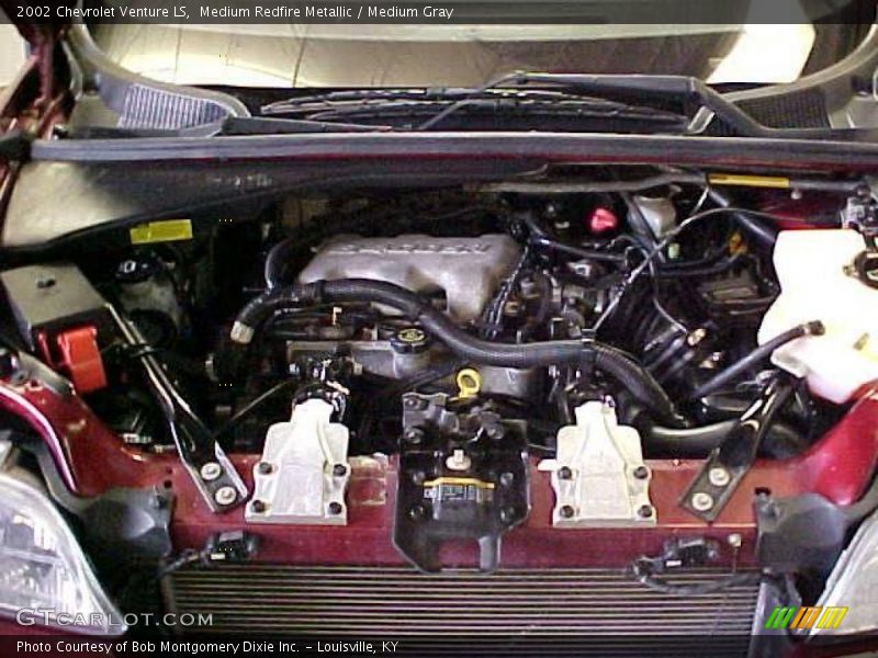 Medium Redfire Metallic / Medium Gray 2002 Chevrolet Venture LS