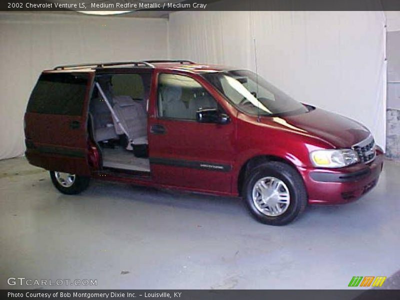 Medium Redfire Metallic / Medium Gray 2002 Chevrolet Venture LS