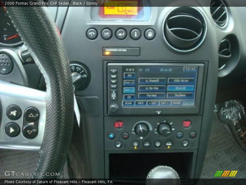 Black / Ebony 2006 Pontiac Grand Prix GXP Sedan