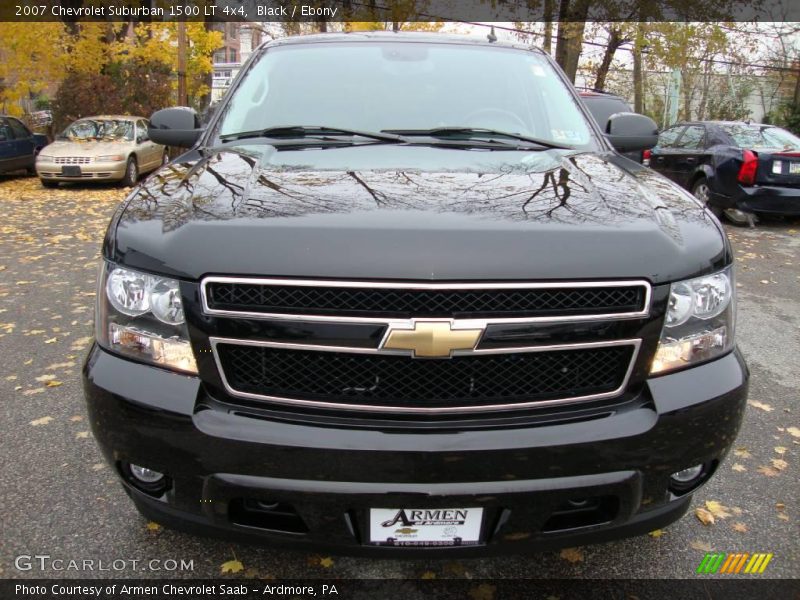 Black / Ebony 2007 Chevrolet Suburban 1500 LT 4x4