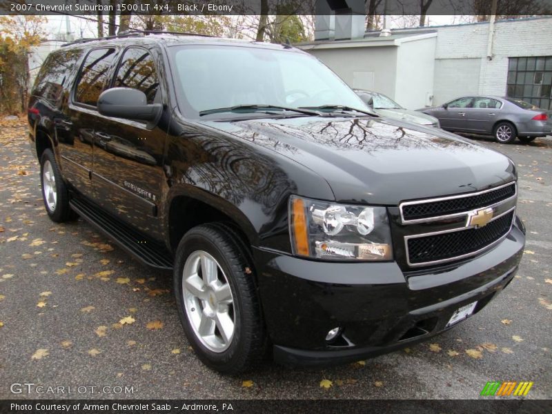 Black / Ebony 2007 Chevrolet Suburban 1500 LT 4x4