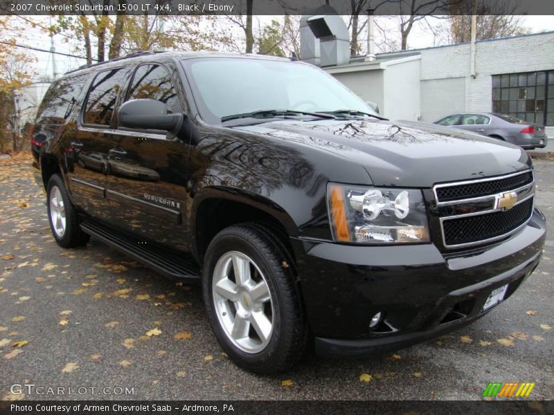 Black / Ebony 2007 Chevrolet Suburban 1500 LT 4x4