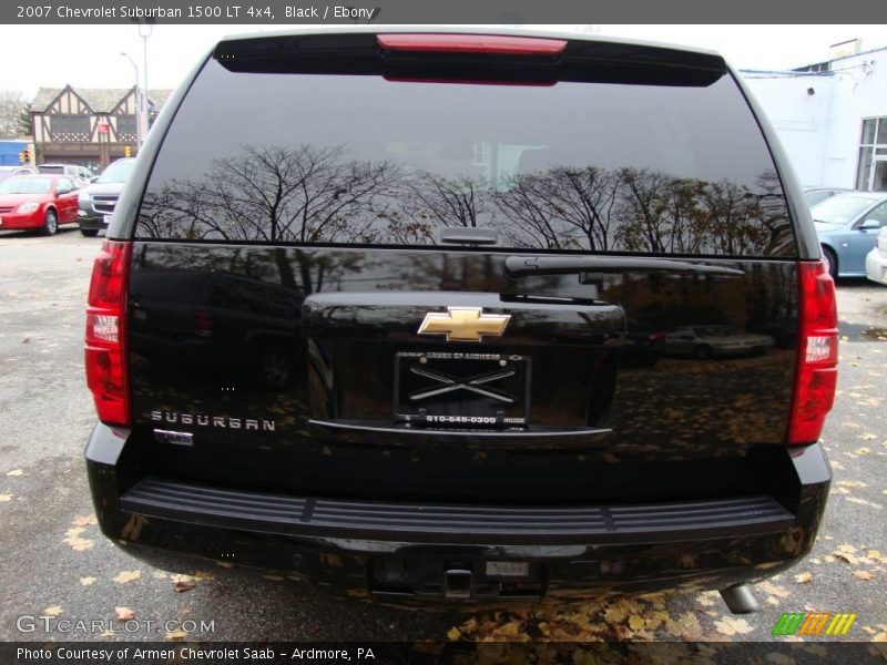 Black / Ebony 2007 Chevrolet Suburban 1500 LT 4x4
