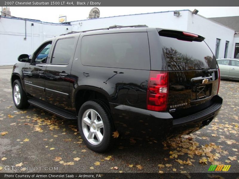 Black / Ebony 2007 Chevrolet Suburban 1500 LT 4x4