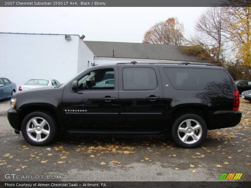 Black / Ebony 2007 Chevrolet Suburban 1500 LT 4x4