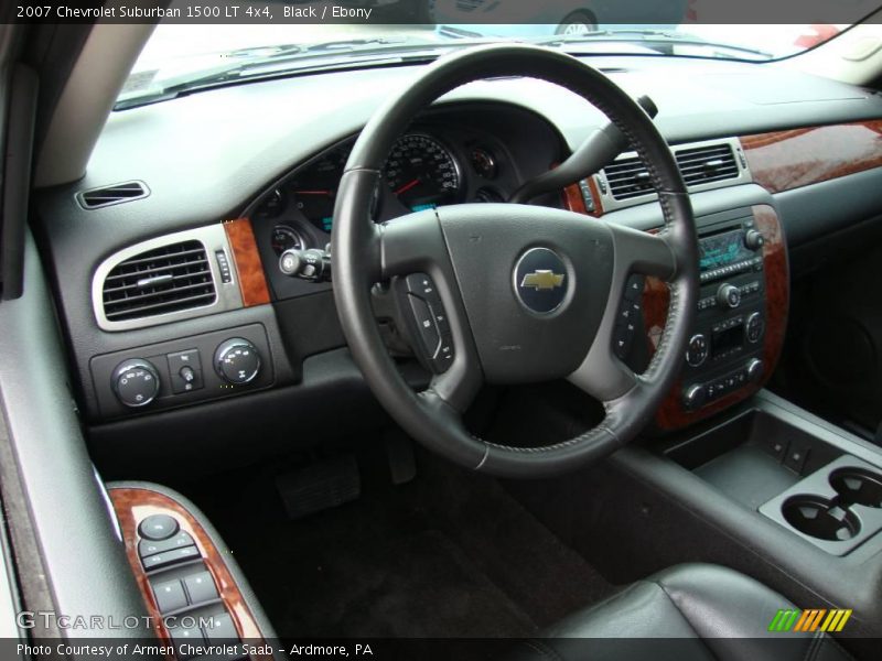 Black / Ebony 2007 Chevrolet Suburban 1500 LT 4x4