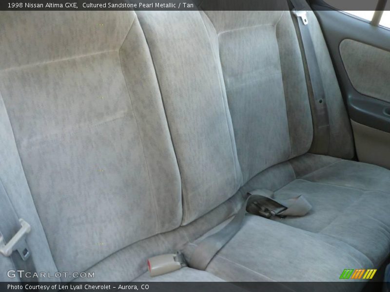 Cultured Sandstone Pearl Metallic / Tan 1998 Nissan Altima GXE