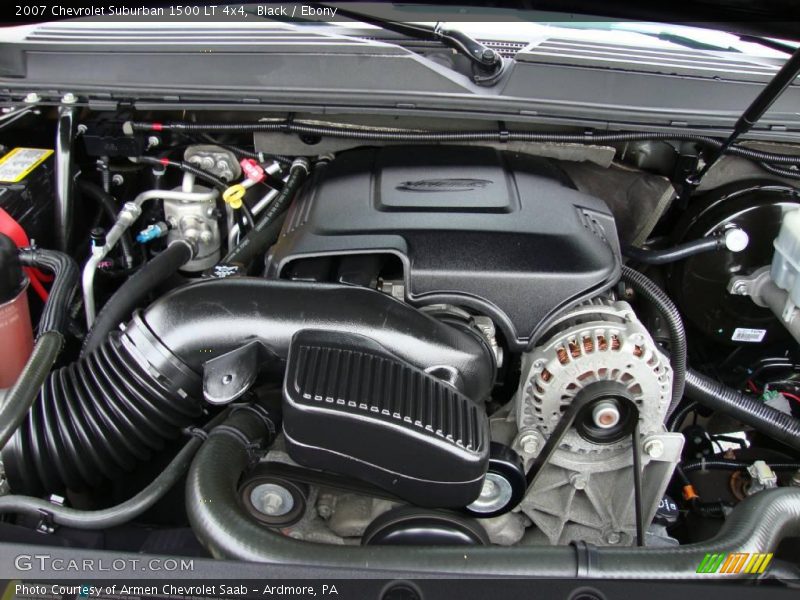 Black / Ebony 2007 Chevrolet Suburban 1500 LT 4x4