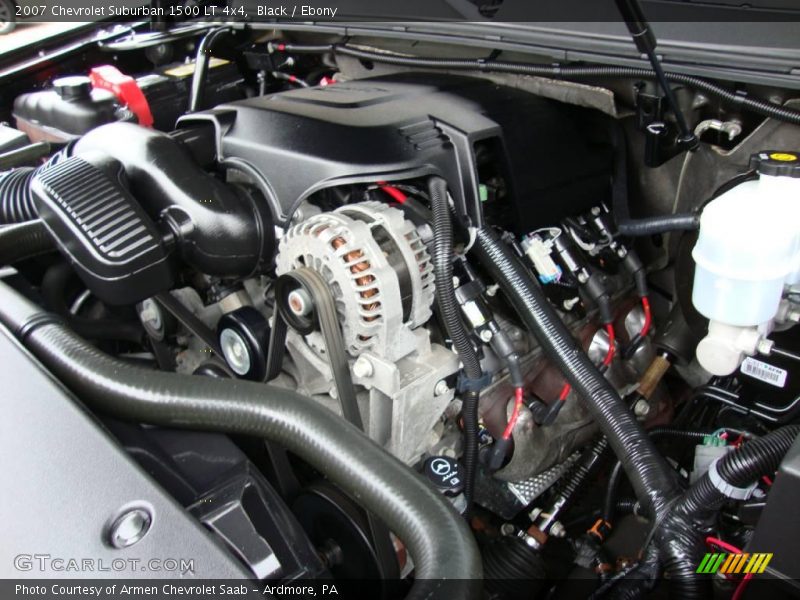Black / Ebony 2007 Chevrolet Suburban 1500 LT 4x4