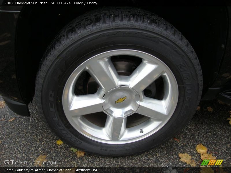 Black / Ebony 2007 Chevrolet Suburban 1500 LT 4x4