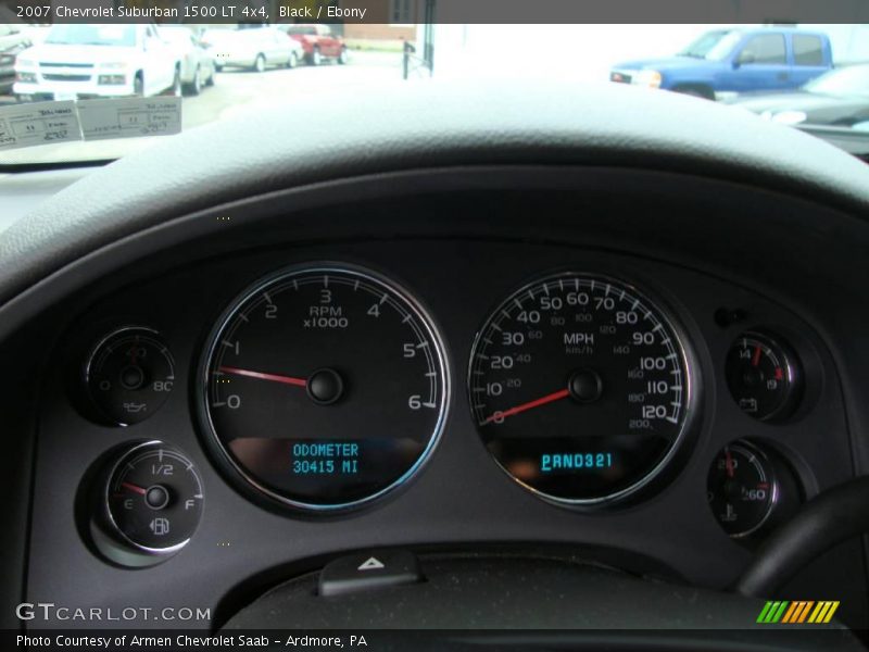 Black / Ebony 2007 Chevrolet Suburban 1500 LT 4x4