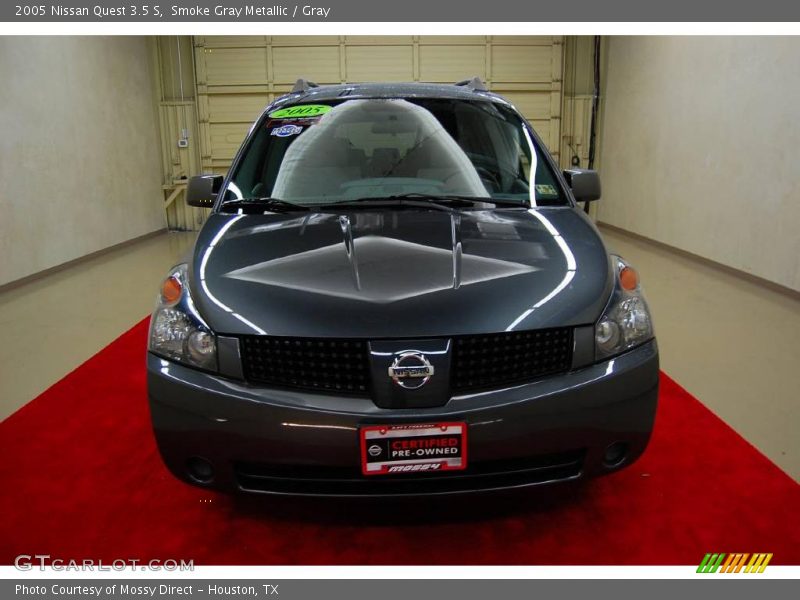 Smoke Gray Metallic / Gray 2005 Nissan Quest 3.5 S