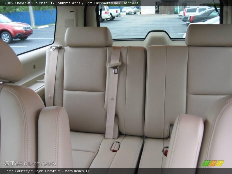 Summit White / Light Cashmere/Dark Cashmere 2009 Chevrolet Suburban LTZ