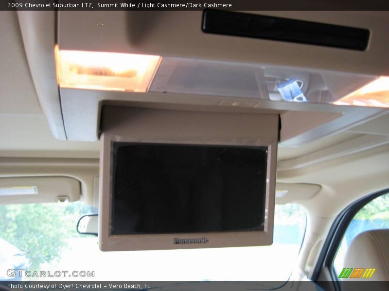 Summit White / Light Cashmere/Dark Cashmere 2009 Chevrolet Suburban LTZ