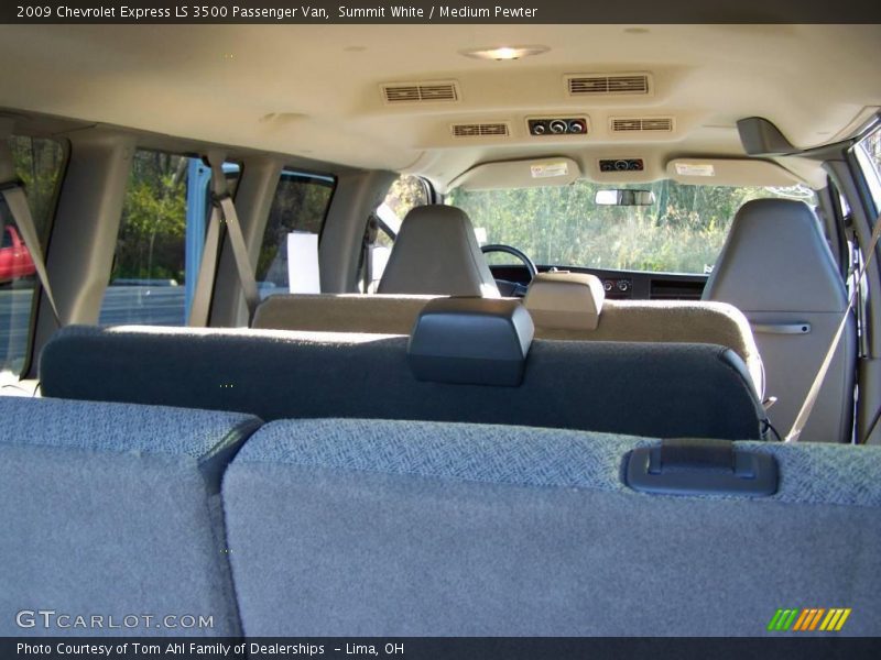 Summit White / Medium Pewter 2009 Chevrolet Express LS 3500 Passenger Van
