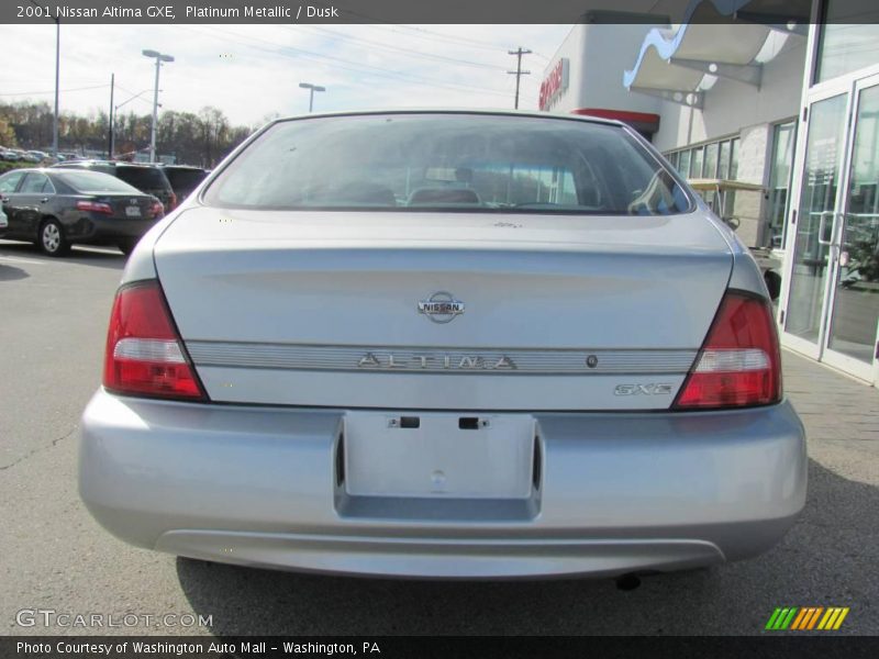 Platinum Metallic / Dusk 2001 Nissan Altima GXE