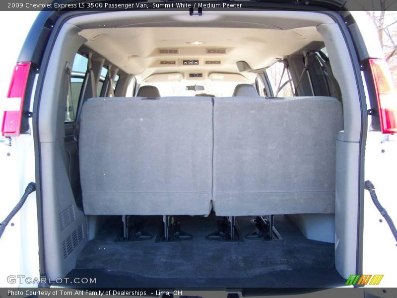 Summit White / Medium Pewter 2009 Chevrolet Express LS 3500 Passenger Van