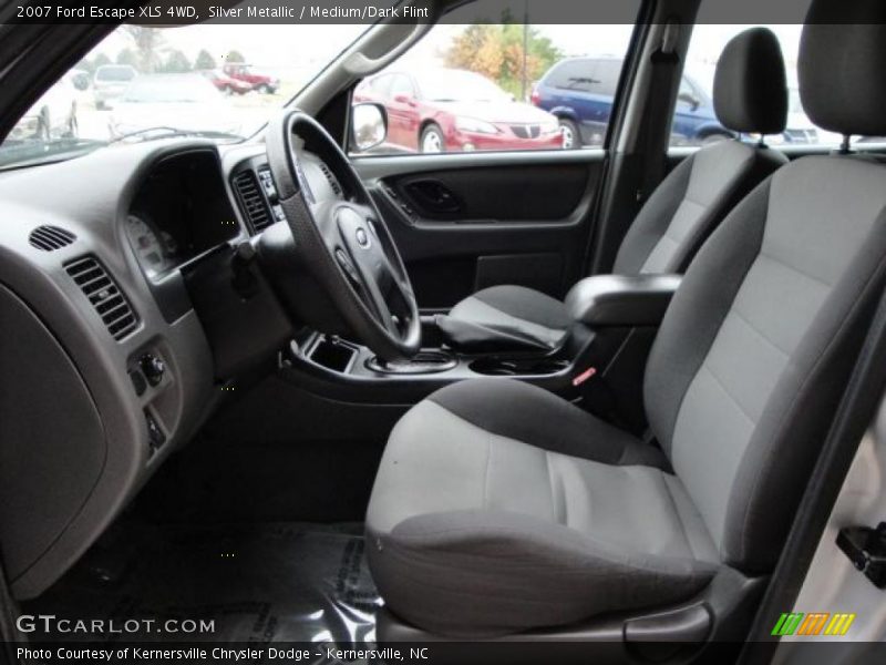 Silver Metallic / Medium/Dark Flint 2007 Ford Escape XLS 4WD