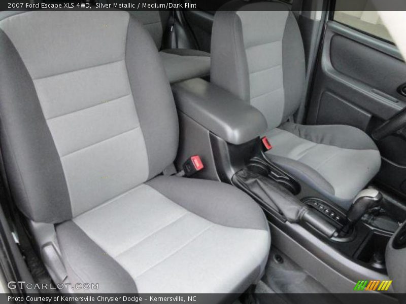 Silver Metallic / Medium/Dark Flint 2007 Ford Escape XLS 4WD
