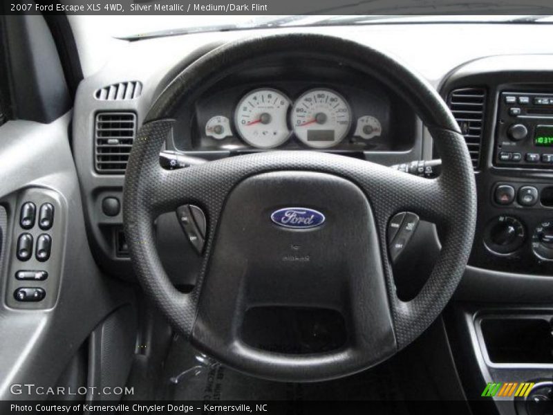 Silver Metallic / Medium/Dark Flint 2007 Ford Escape XLS 4WD