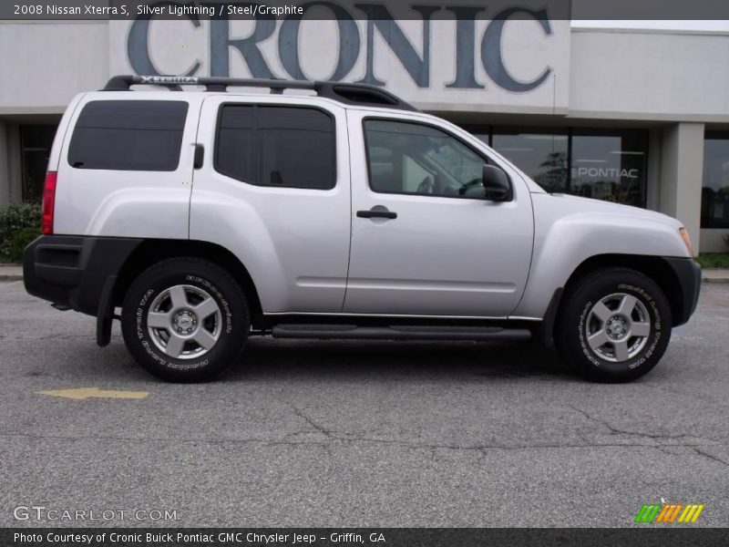 Silver Lightning / Steel/Graphite 2008 Nissan Xterra S